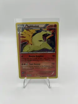 Pokemon Typhlosion TCG Breakthrough Holo Card 20/162 Rare LP - Image 1