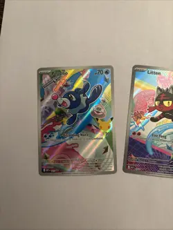 Pokemon 2026 First Partner Illustration Collection Series 1 Promo Set of 3 Cards - Image 3