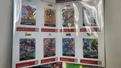 Bandai Namco Dragon Ball Games Battle Hour 2026 Premium Goku 8 Card Set+Extras - Image 3