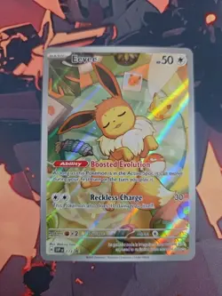 Pokemon Eevee 173 SVP S&V Promo Prismatic Evolutions Basic Holo Card 2025 - Image 1