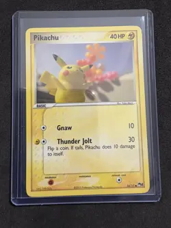 Pokemon Pikachu Pop Series 2 Regular Card 016/017 Very Nice Condition - Image 1