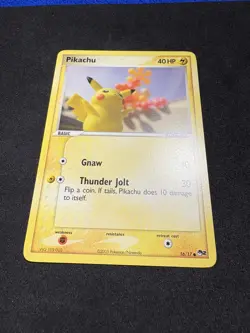 Pokemon Pikachu Pop Series 2 Regular Card 016/017 Very Nice Condition - Image 2