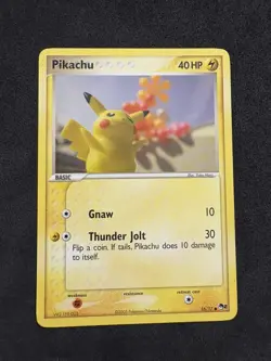 Pokemon Pikachu Pop Series 2 Regular Card 016/017 Very Nice Condition - Image 3