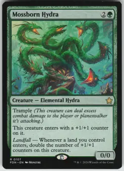 Mossborn Hydra R Foundations 107 NM - Image 1