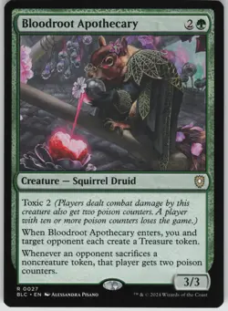 Bloodroot Apothecary R Commander: Bloomburrow 27 NM - Image 1