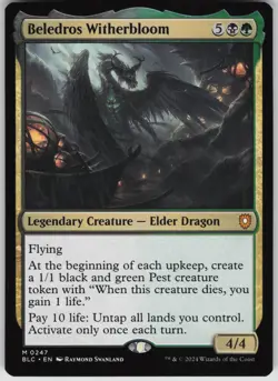 Beledros Witherbloom M Commander: Bloomburrow 247 NM - Image 1