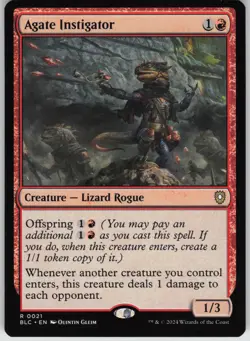 Agate Instigator R Commander: Bloomburrow 21 NM - Image 1
