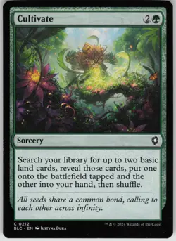 Cultivate C Commander: Bloomburrow 212 NM - Image 1