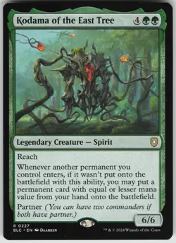 Kodama of the East Tree R Commander: Bloomburrow 227 NM - Image 1