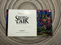 SO SALTY FOIL MTG Magic MagicCon Las Vegas 2026 Secret Lair Roadshow - Image 1