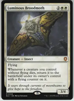 Luminous Broodmoth M Commander: Bloomburrow 144 NM - Image 1