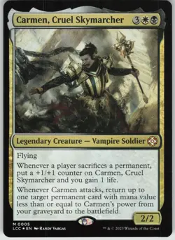 Carmen, Cruel Skymarcher M Commander: The Lost Caverns of Ixalan 5 NM - Image 1