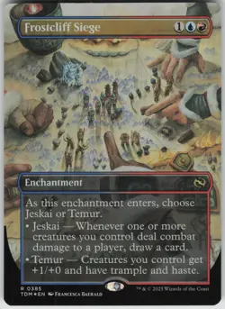 Frostcliff Siege (Borderless) R Tarkir: Dragonstorm 385 NM - Image 1