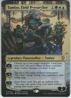 Tamiyo, Field Researcher (Borderless) M Commander: Bloomburrow 100 NM - Image 1