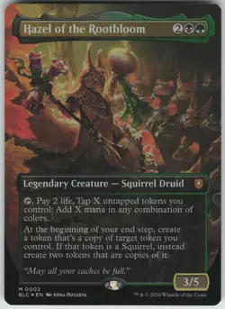 Hazel of the Rootbloom (Borderless) M Commander: Bloomburrow 2 NM - Image 1