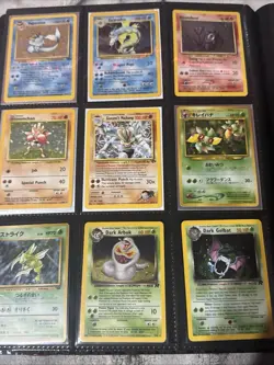 Pokemon TCG Vintage Holo Rare Lot of 16 Japanese and English Vintage Cards - Image 1