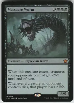 Massacre Wurm M Foundations 714 NM - Image 1