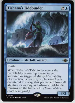MTG Tishana's Tidebinder NM The Lost Caverns of Ixalan Magic 81 - Image 1