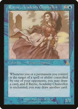 Rayne, Academy Chancellor Urza's Destiny MP MTG - Image 1