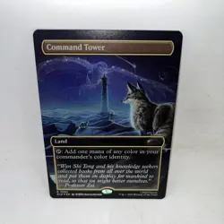 Command Tower 7063 Rainbow Foil Secret Lair Drop Series Magic The Gathering Foil - Image 1