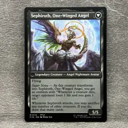 MTG Sephiroth, Fabled SOLDIER FINAL FANTASY FIN #115 Non-Foil NM Magic Card - Image 2