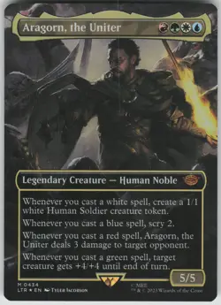 Aragorn, the Uniter (Borderless) M Universes Beyond: The Lord of the Rings: Tale - Image 1