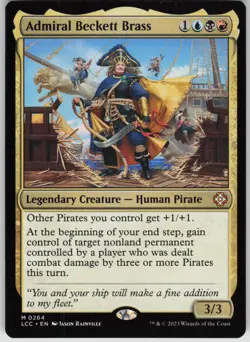Admiral Beckett Brass M Commander: The Lost Caverns of Ixalan 264 NM - Image 1