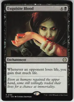 Exquisite Blood R Commander: The Lost Caverns of Ixalan 195 NM - Image 1
