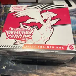 Pokemon White Flare Elite Trainer Box Scarlet And Violet - ETB Sealed New - Image 1