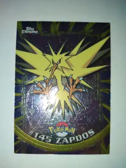 Topps Chrome Pokemon Zapdos #145 NM/M (A) - Image 1