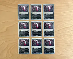 Japanese Pokemon Darkrai Holo 046/DP-P Movie Promo 9 Card Lot - Image 1