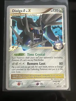 Dialga G LV.X Ultra Rare Holo Platinum 122/127 MP Pokemon TCG - Image 1