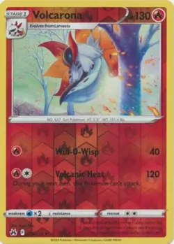 Volcarona 025/159 Crown Zenith Pokemon TCG - Image 1