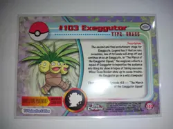 Topps Chrome Pokemon Exeggutor #103 NM/M (A) - Image 2