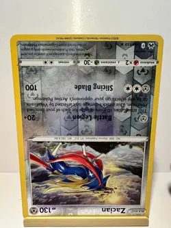 Zacian 094/159 Holo Rare Crown Zenith Pokemon Near Mint - Image 2