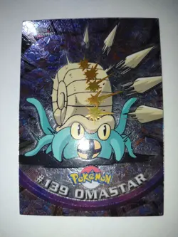 Topps Chrome Pokemon Omastar #139 NM/M (A) - Image 1