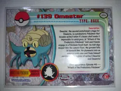 Topps Chrome Pokemon Omastar #139 NM/M (A) - Image 2