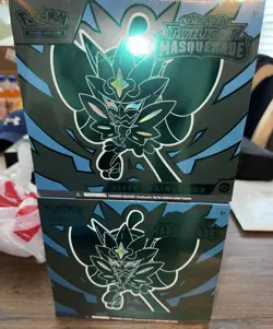Pokemon TCG Scarlet & Violet Twilight Masquerade Elite Trainer Boxes Lot Of 2 - Image 1