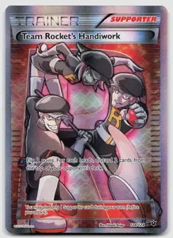 Team Rocket's Handiwork 124/124 Fates Collide Pokemon MP - Image 1