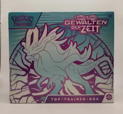 Pokemon Karmesin & Purpur Gewalten der Zeit Top Trainer Box Windewoge - DEUTSCH - Image 1
