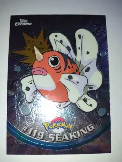 Topps Chrome Pokemon Seaking #119 NM/M (A) - Image 1