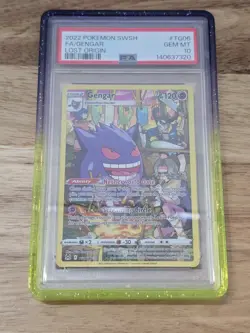 2022 Pokemon Lost Origin Gengar Trainer Gallery TG06/TG30 PSA 10 LowPop W/ Guard - Image 3