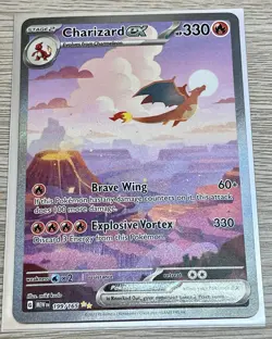 Pokemon 151 Charizard ex 199/165 Special Illustration Rare Holo - Image 1