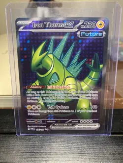 Pokemon Iron Thorns ex 196/167 SV06 Twilight Masquerade Ultra Rare Holo 230 HP - Image 1