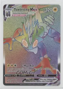 Rainbow - Toxtricity VMAX Pokemon Sword & Shield Rebel Clash #196 - Image 1