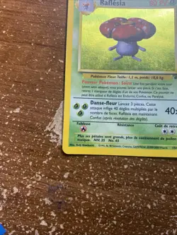 Pokemon Vileplume Raflesia #15/64 French Jungle Holo Foil Rare - Image 4