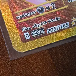 Pokemon TCG - Mew ex 205/165 SV Scarlet & Violet 151 Near Mint Condition - Image 5