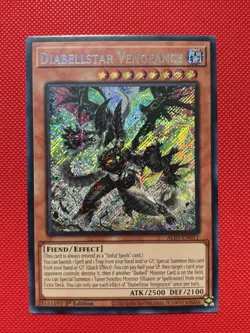 Yugioh! Diabellstar Vengeance ALIN-EN011 1st Edition Secret Rare NM - Image 1