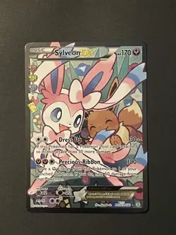 Pokemon TCG Sylveon EX Full Art RC32-32 Generations Radiant Collection Rare - Image 1