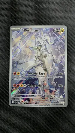 Pokemon TCG N's Reshiram 167/159 Journey Together Holo IR - Image 1